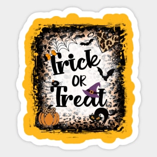 Trick Or Treat Sticker